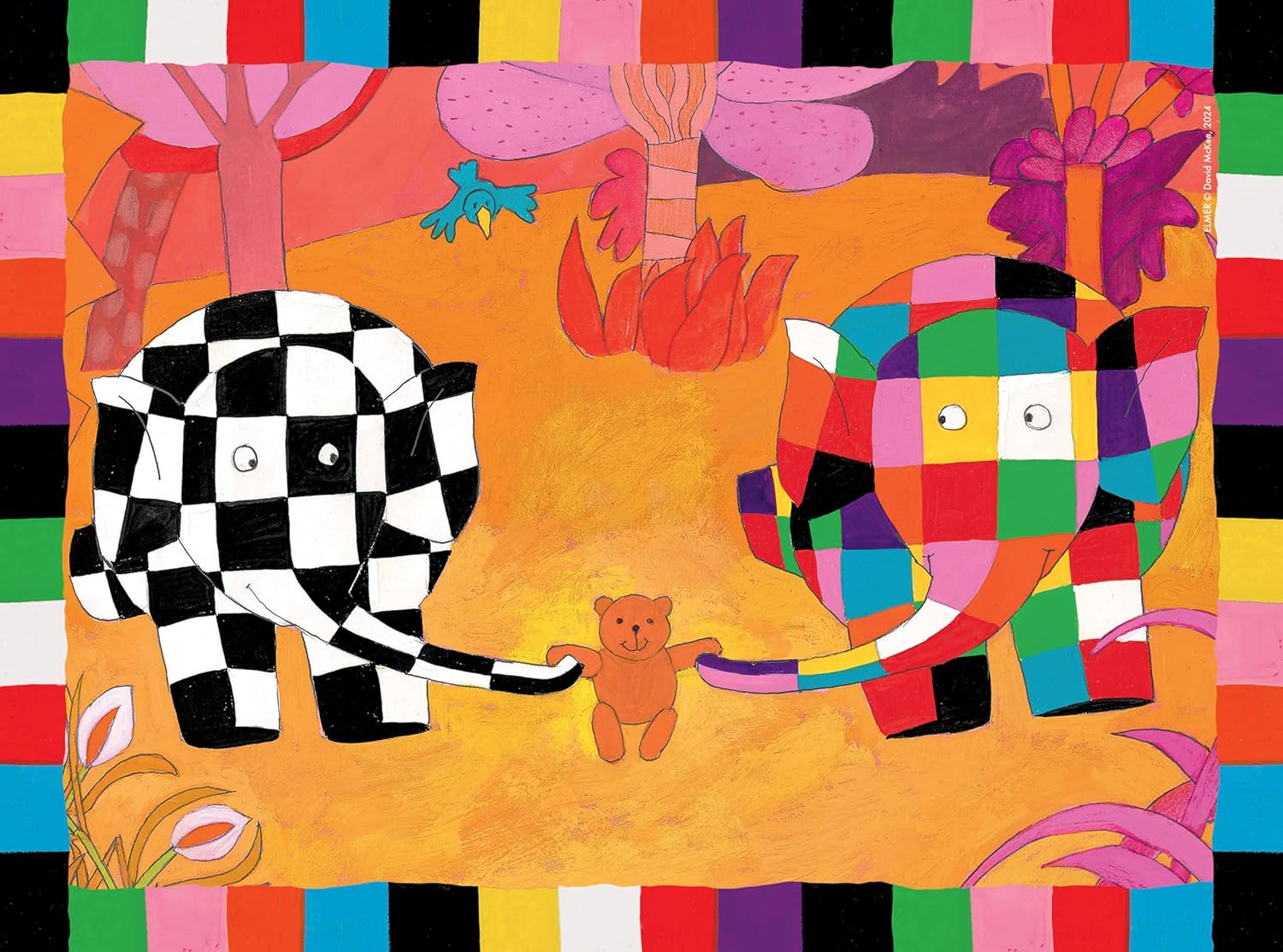 Ravensburger Elmer 4 in a Box Jigsaw Puzzle