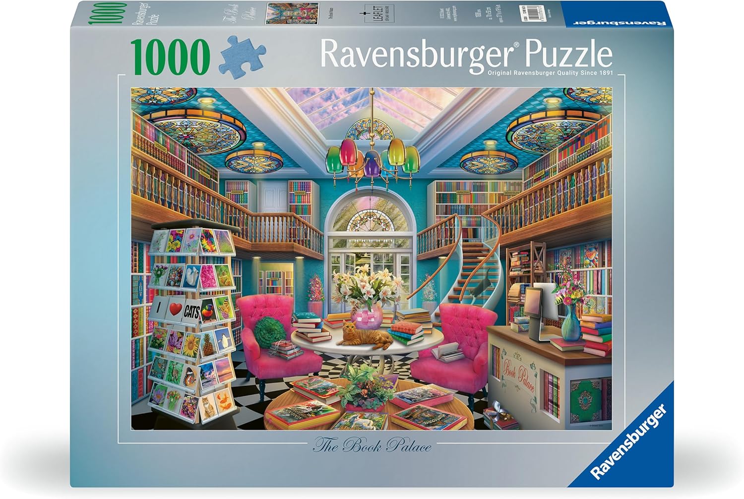 Jigsaw Puzzle The book Palace - 1000 Pieces