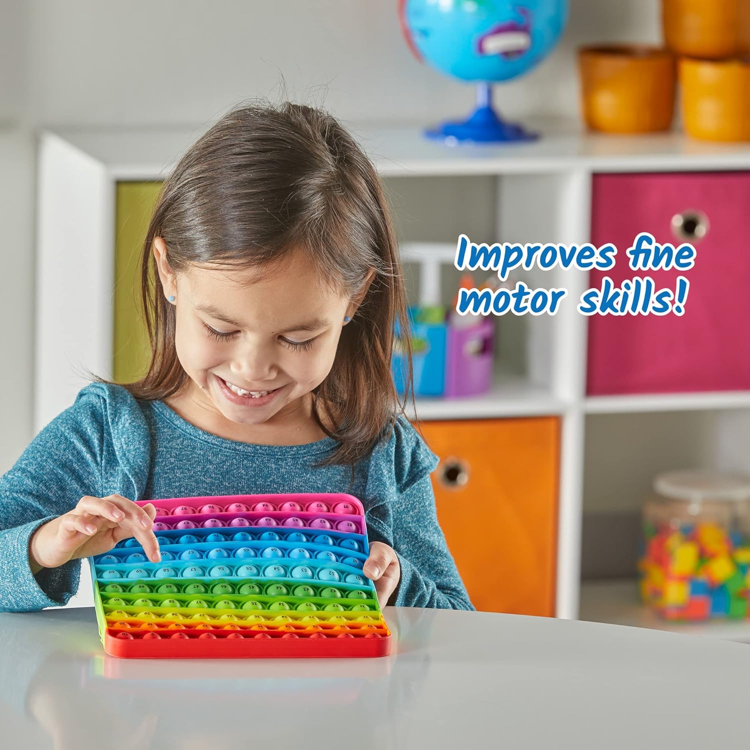 Learning Resources Hundred Board Sensory Bubble Popper