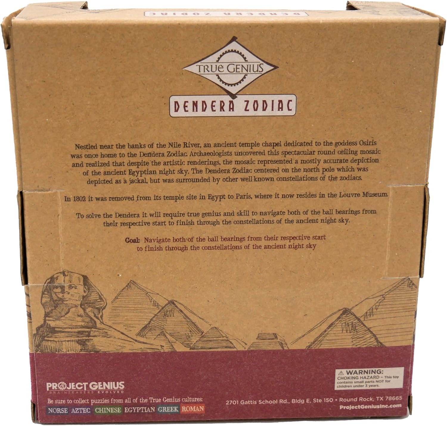 Project Genius – Dendera Zodiac