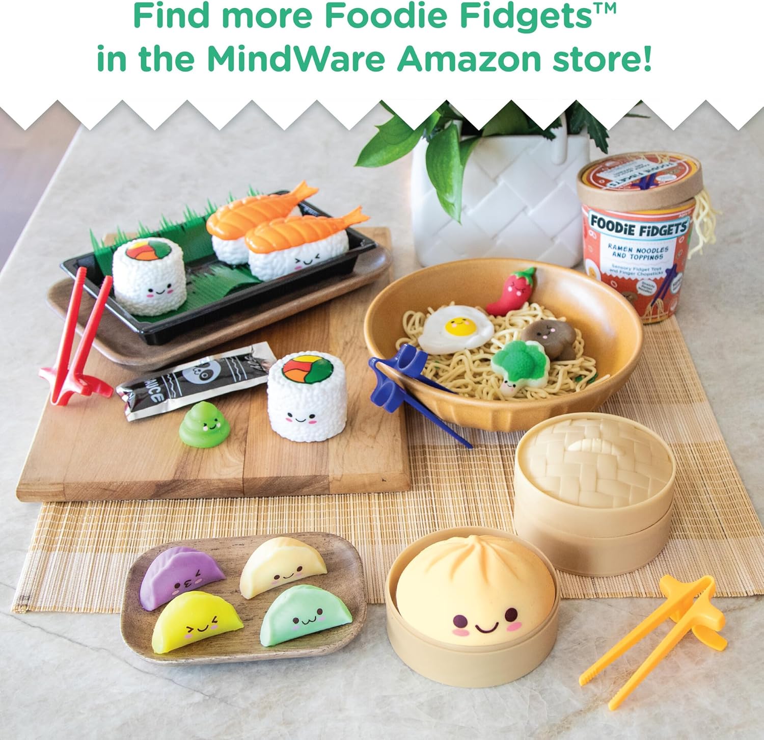 Foodie Fidget Sushi Tray