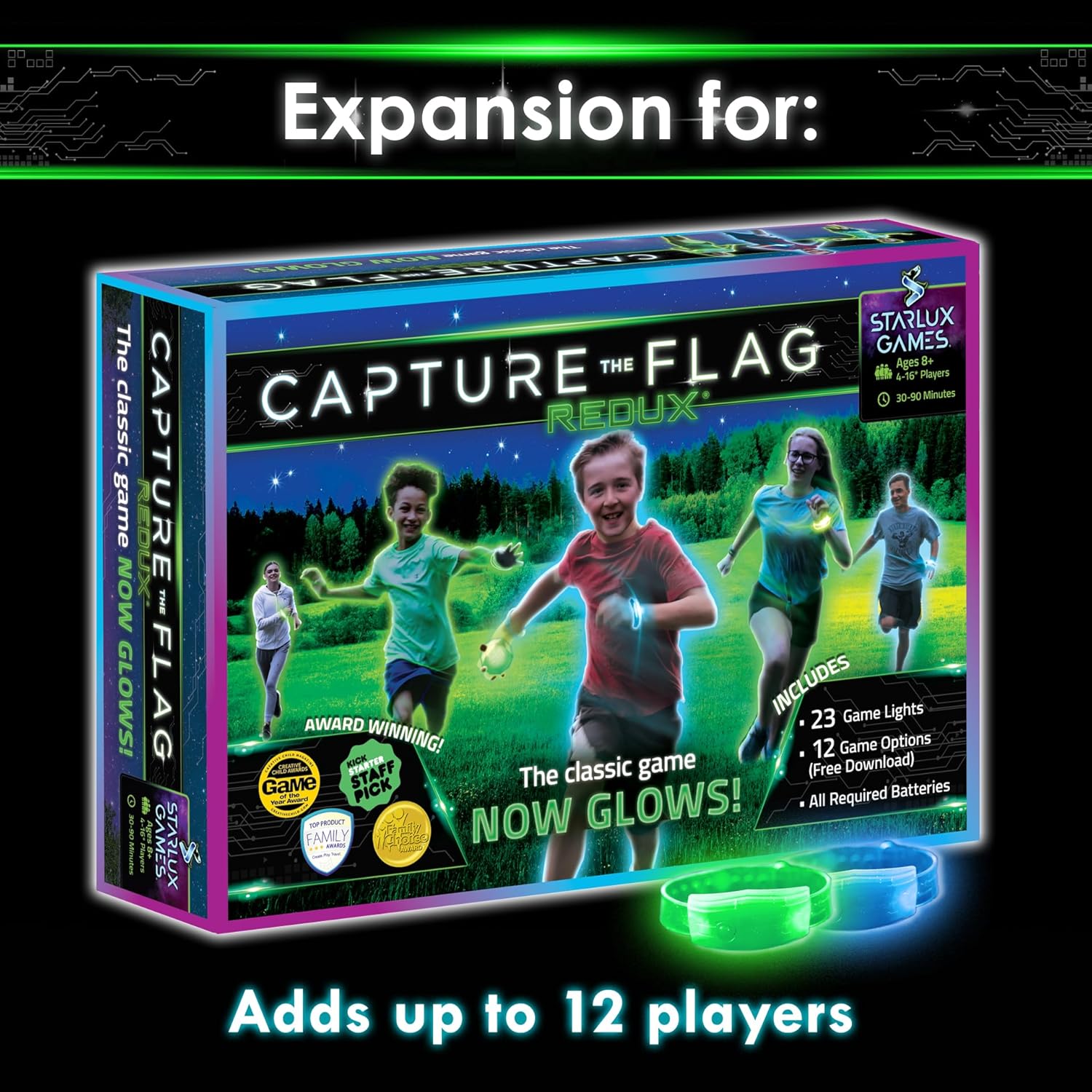 Glow in the Dark Bracelets – For Capture the Flag Expansion set