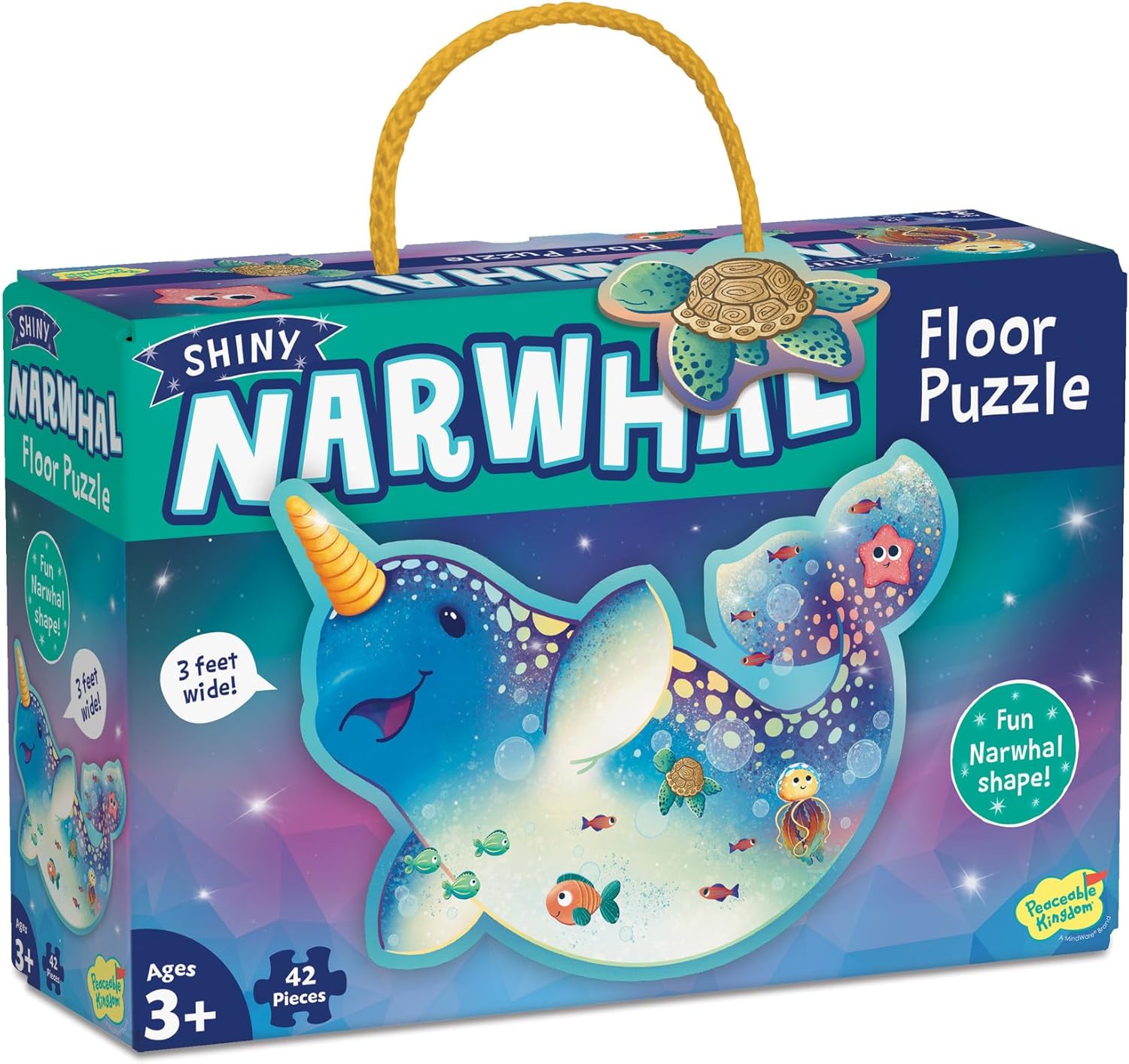 Narwhal floor puzzle