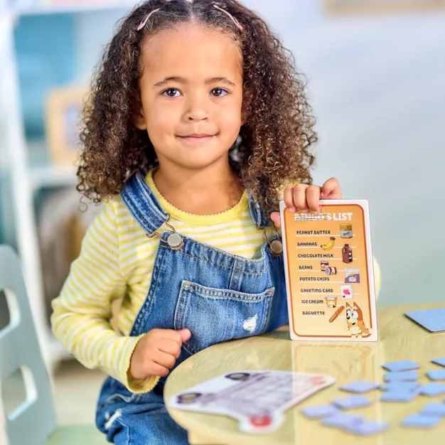 Bluey Shopping List Game