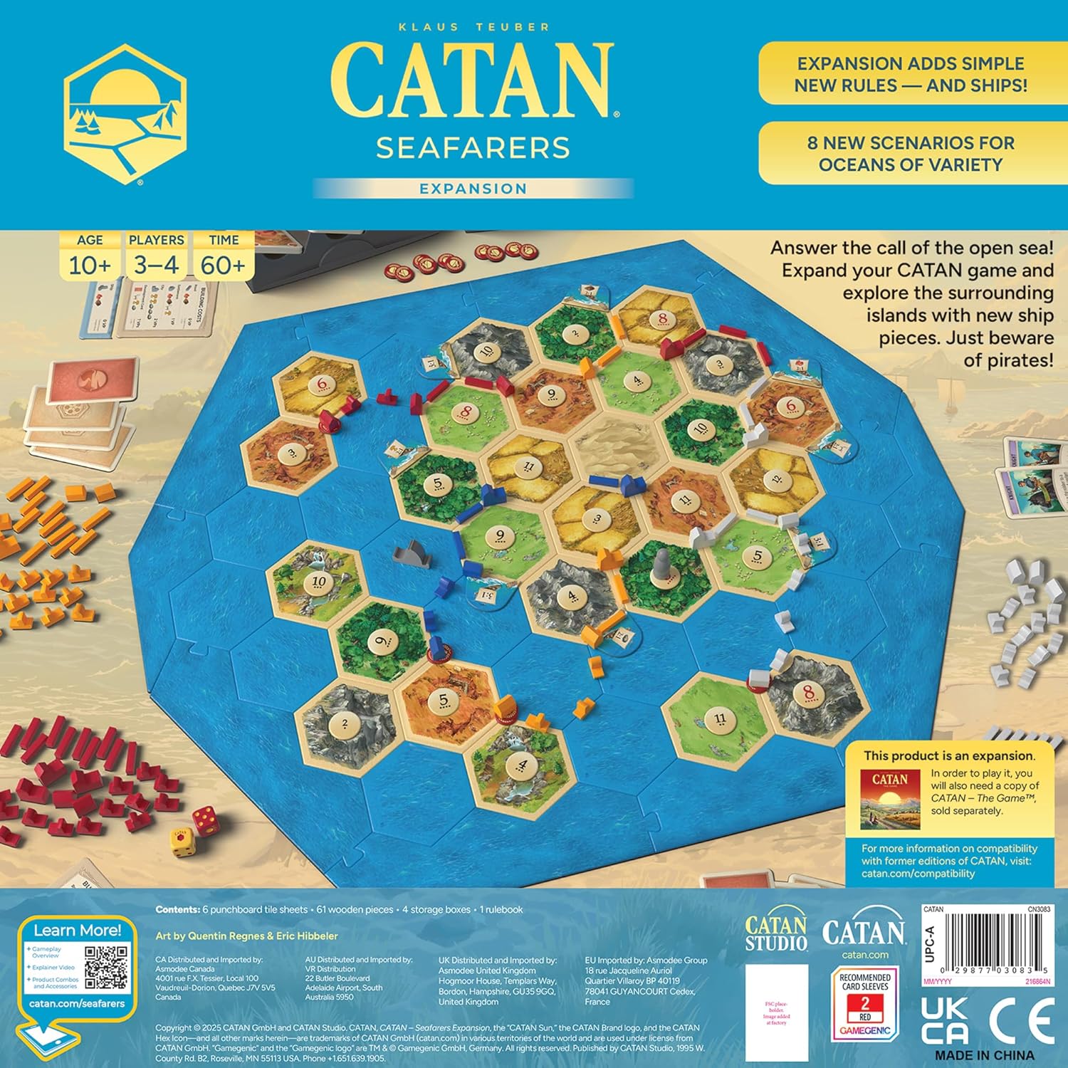 Catan Expansion: Seafarers 6th Edition