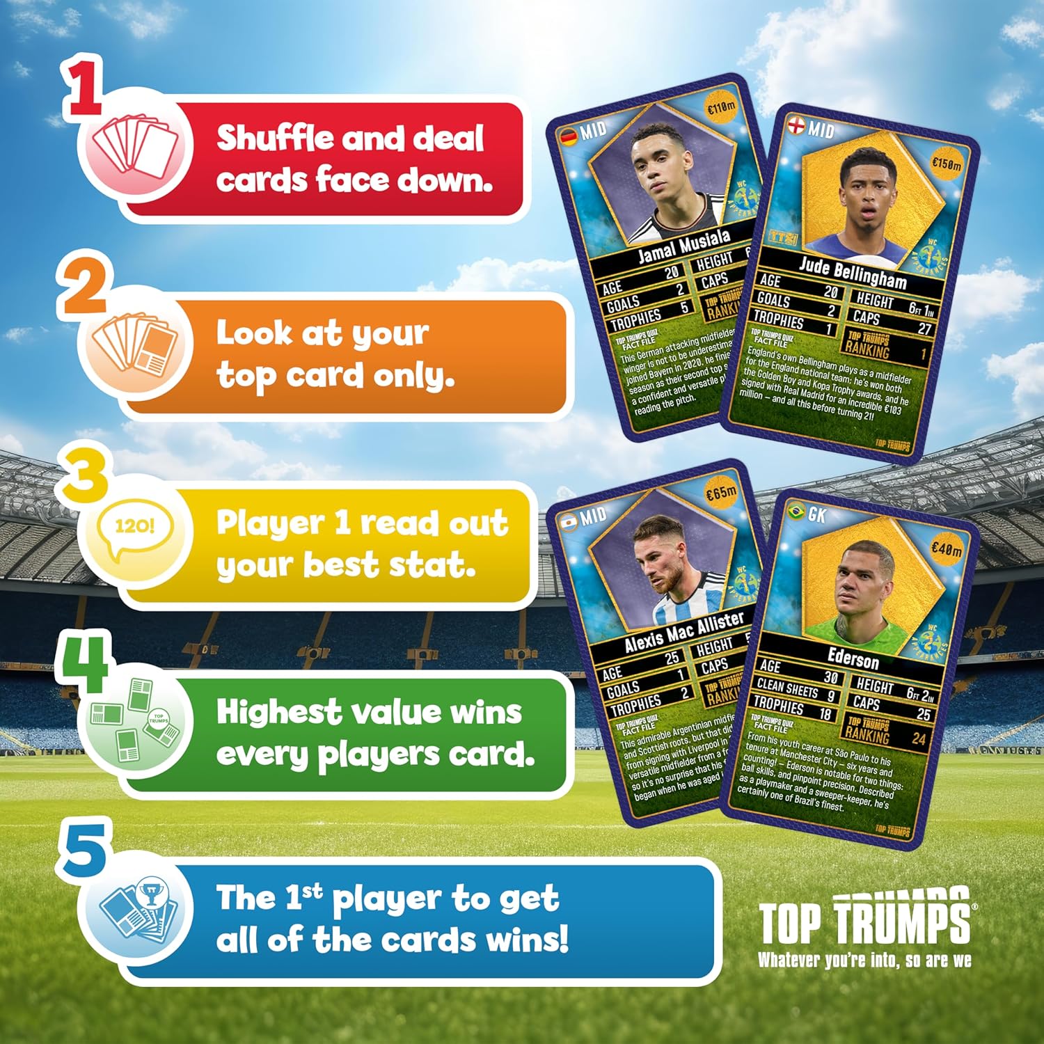 Top Trumps Football Stars Starter Kit