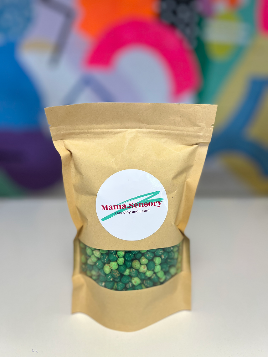 Mama Sensory Grassy Green Chickpeas
