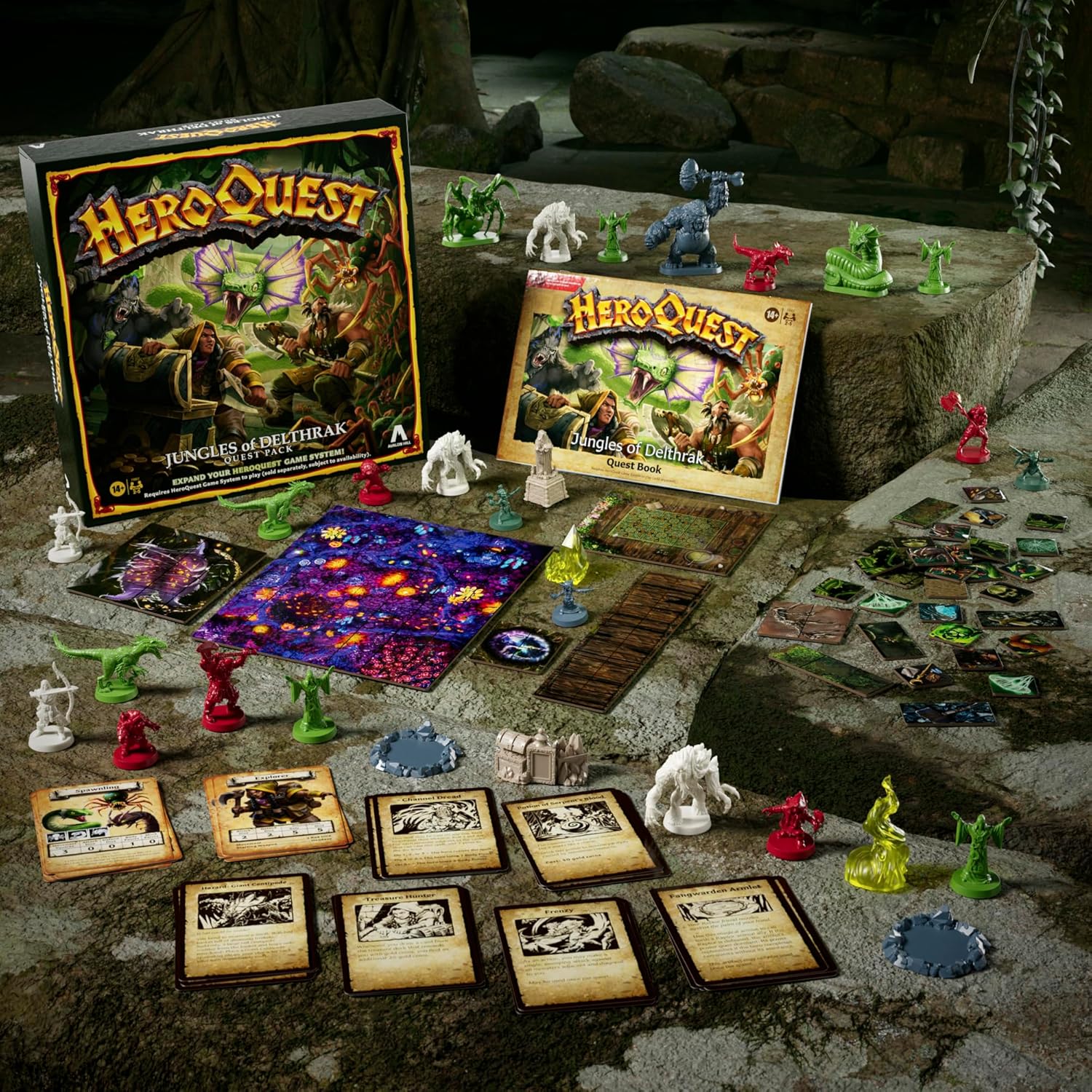 HeroQuest - Jungles of Delthrak Quest Pack