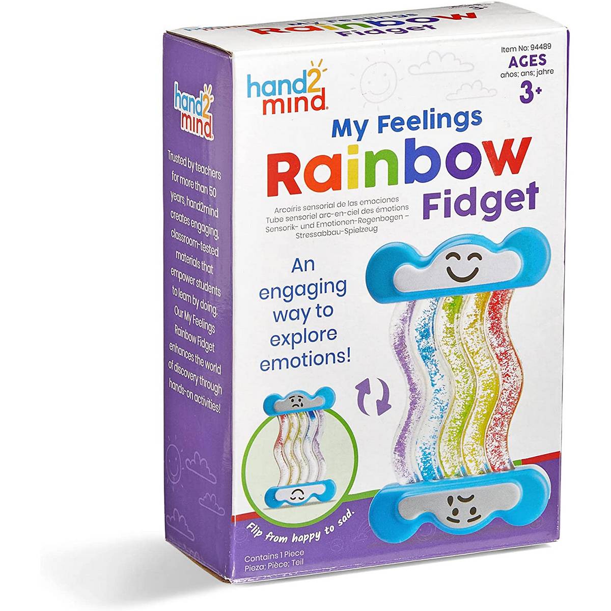My Feelings Rainbow Fidget