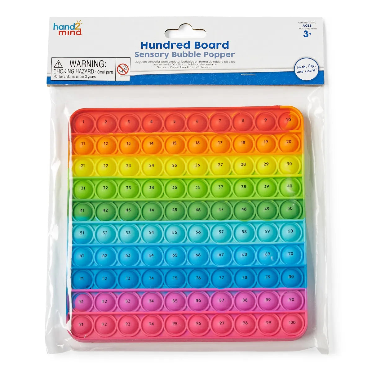 Learning Resources Hundred Board Sensory Bubble Popper