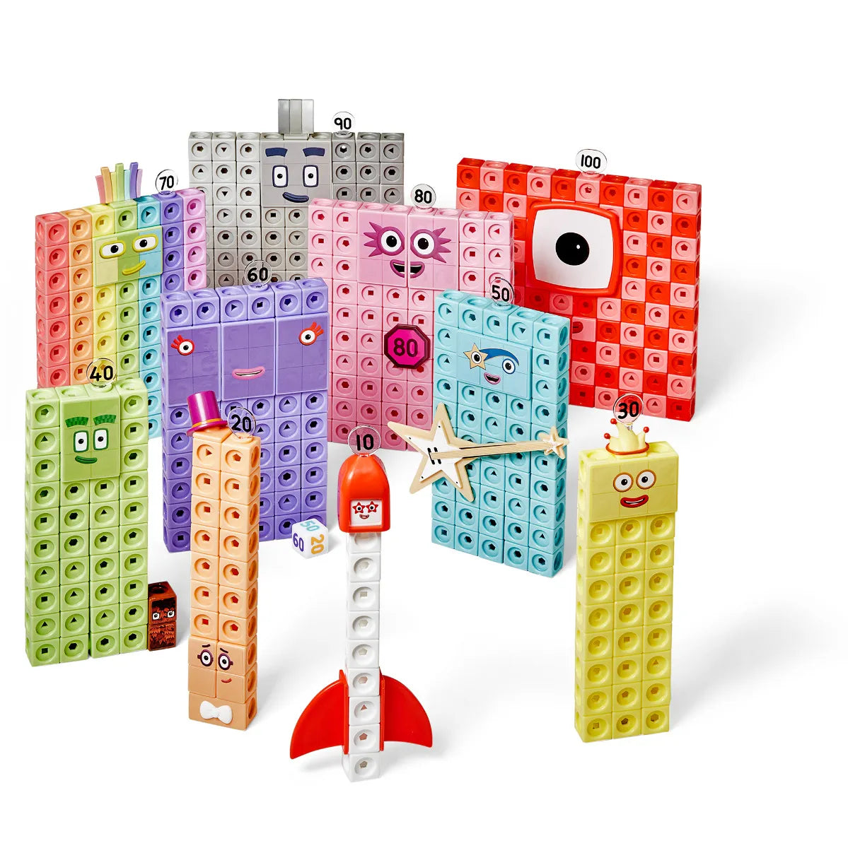 Numberblocks® MathLink® Cubes Activity Set Heroes with Zeroes
