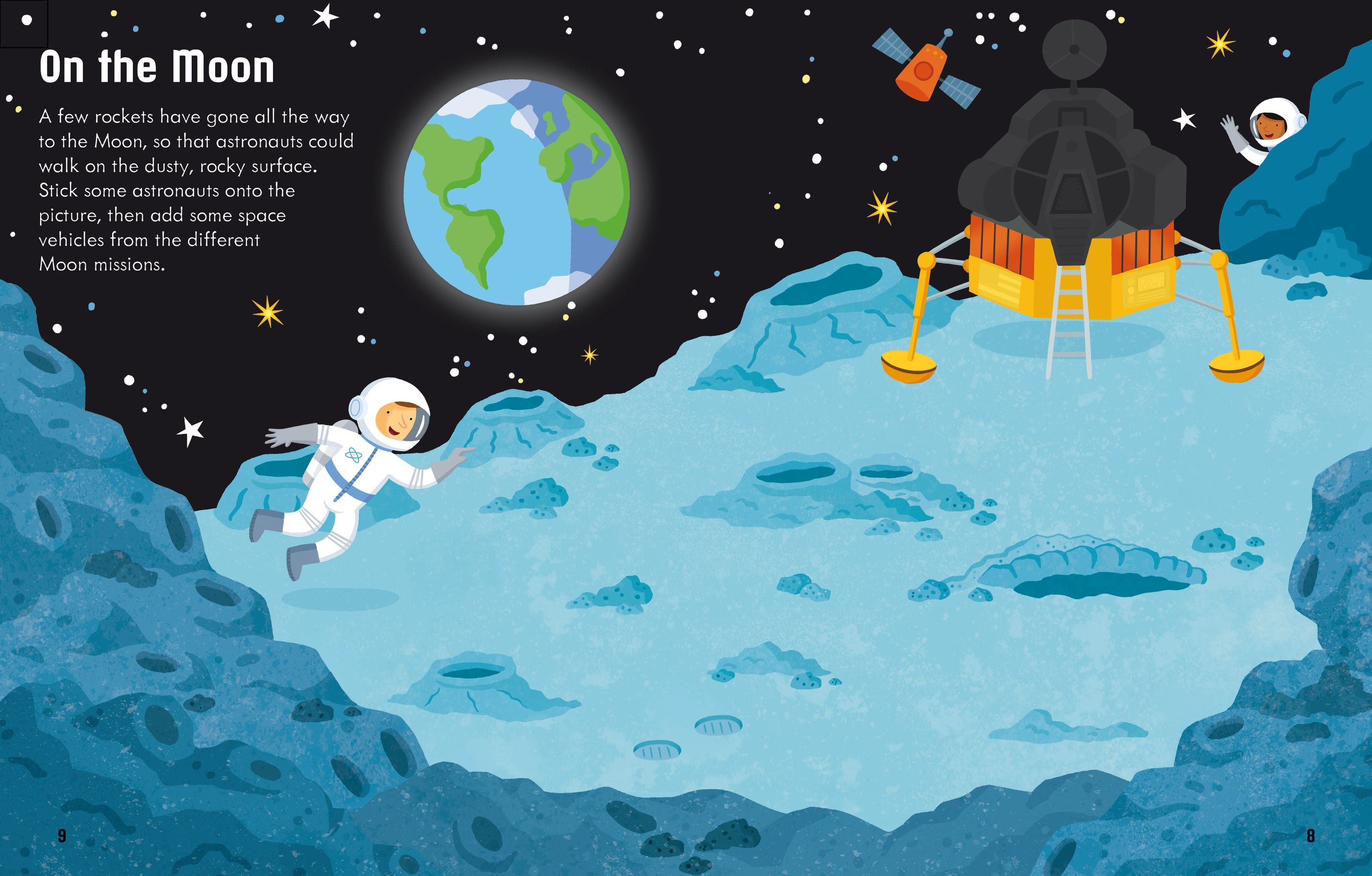 Usborne First Sticker Book Space