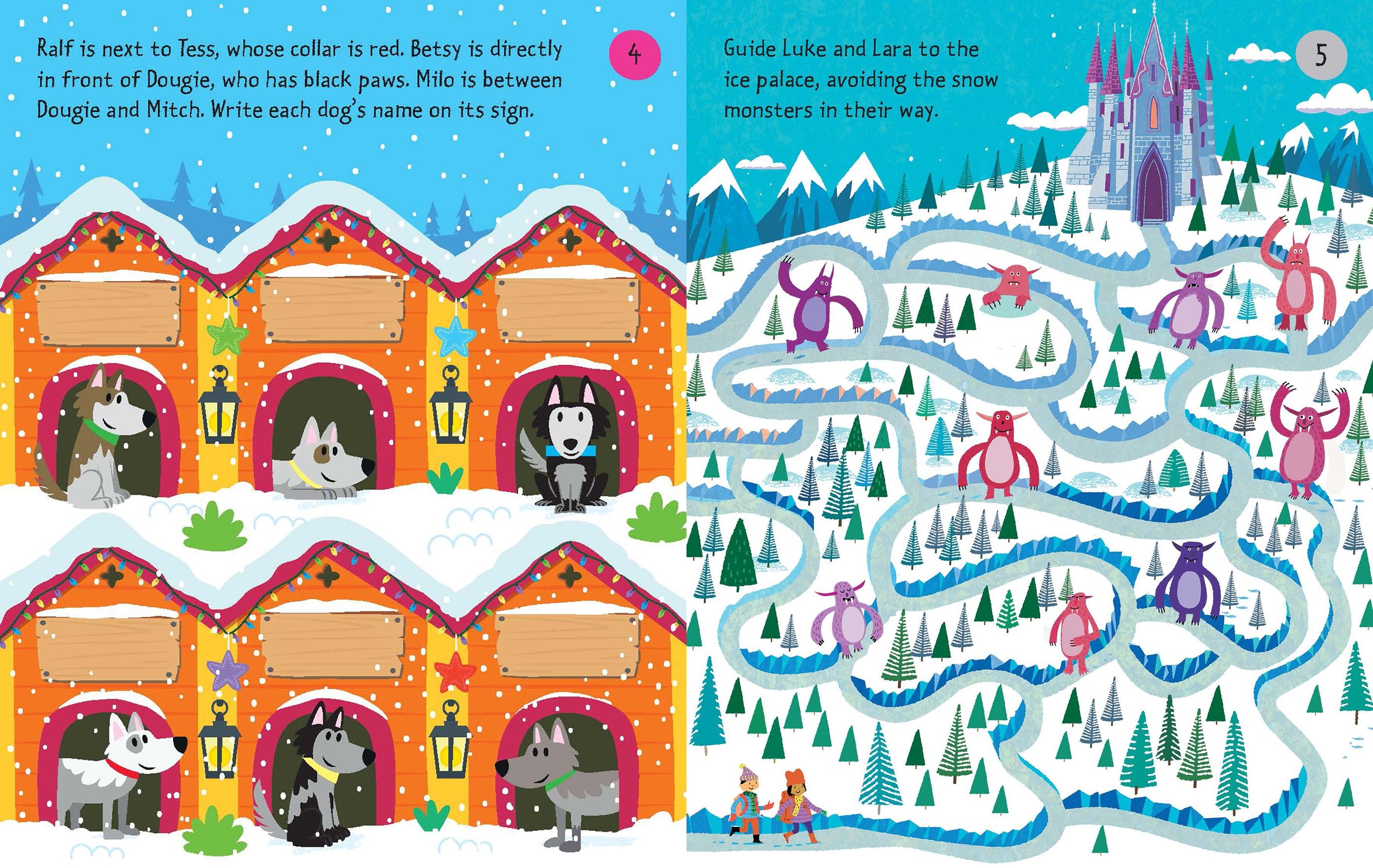 Usborne Christmas Puzzle Pad