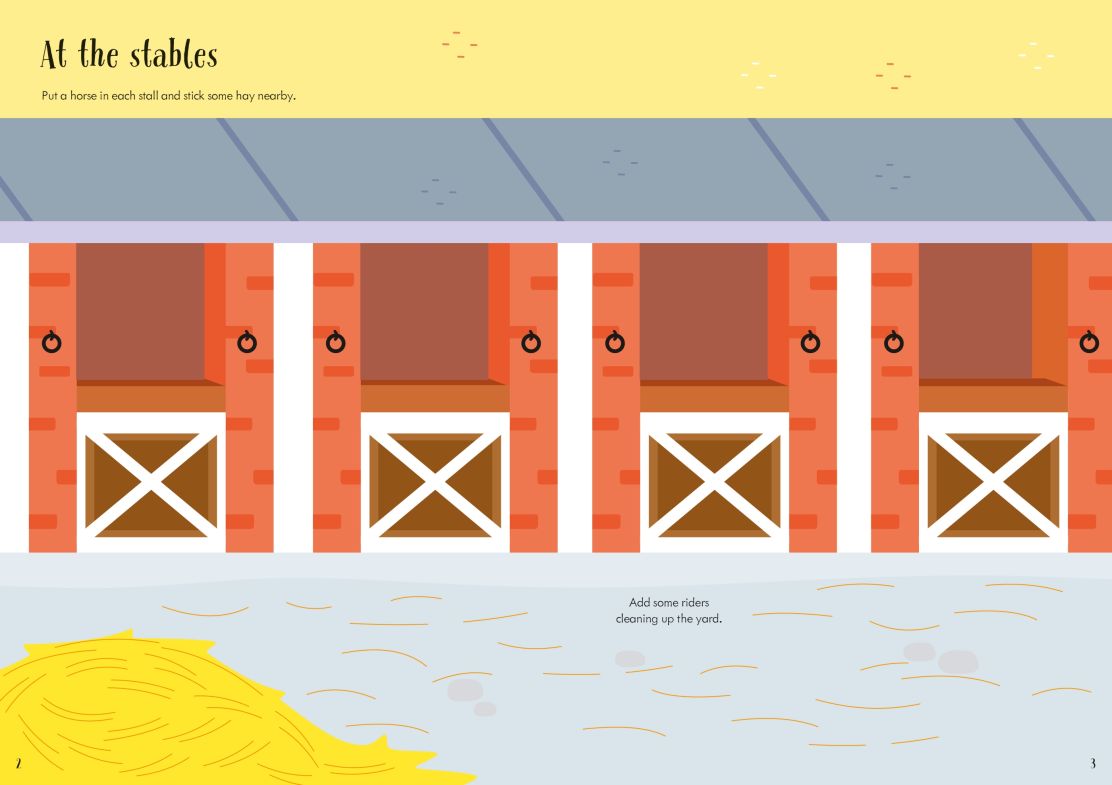 Little First Stickers Horses and Ponies