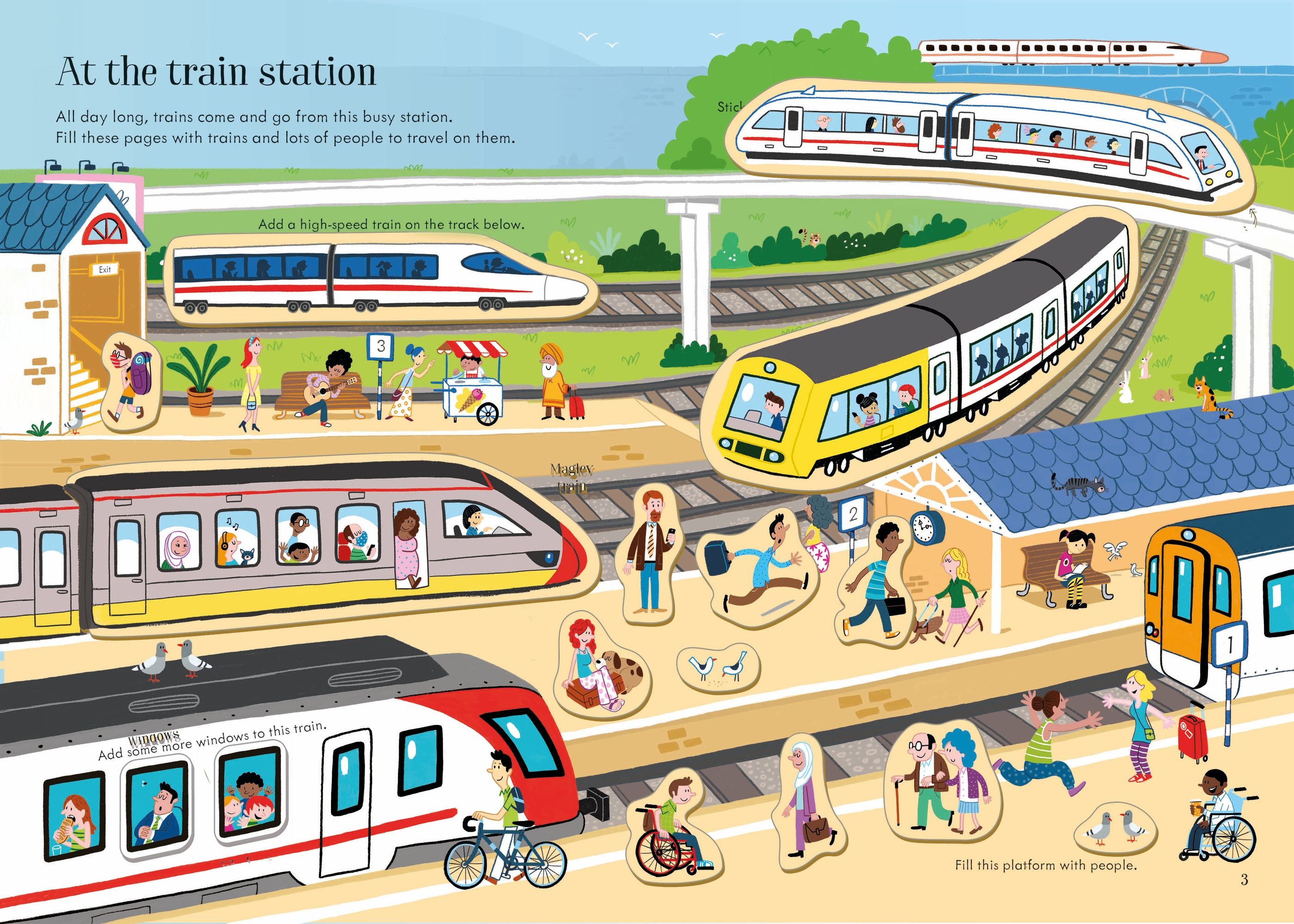 Little First Stickers Travel