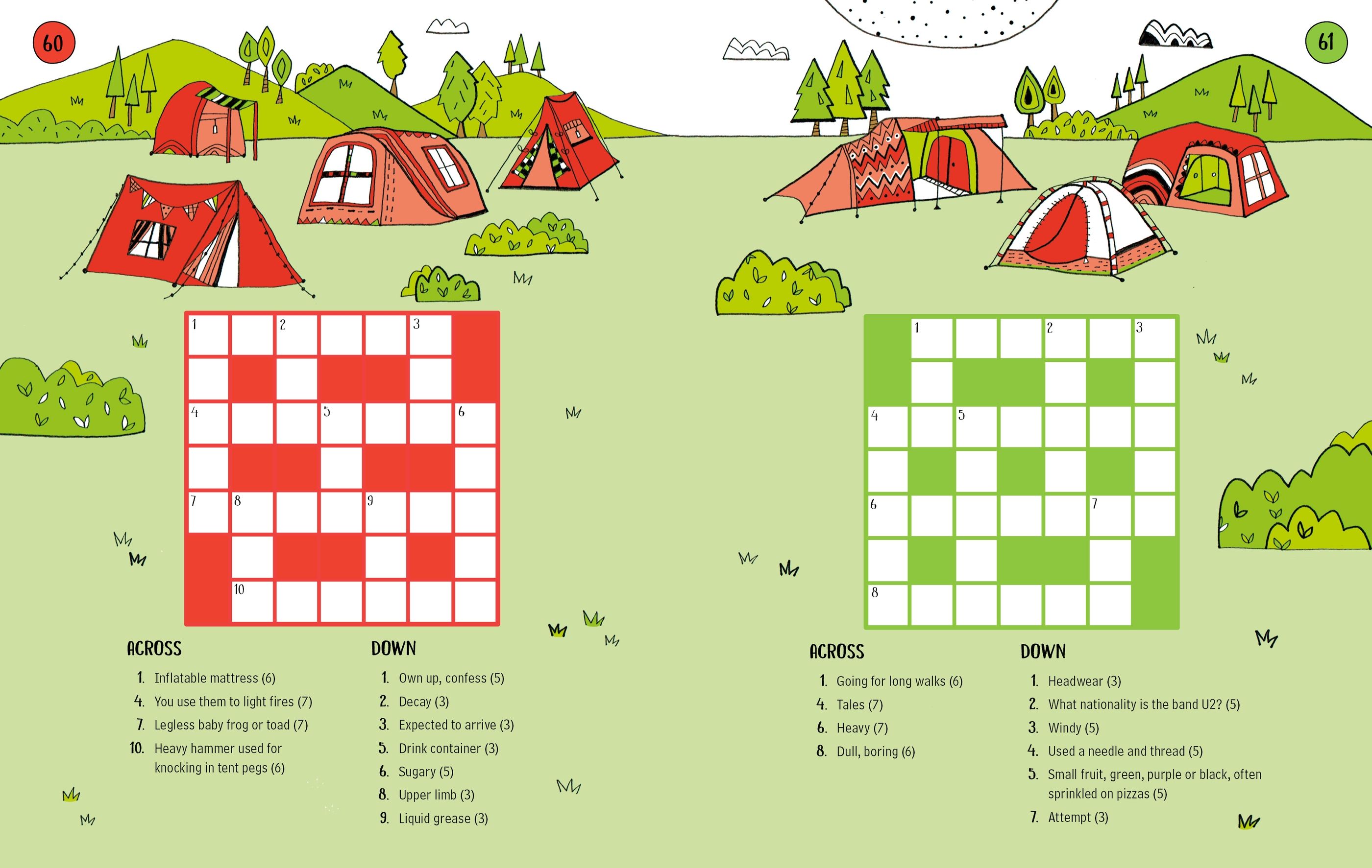 100 Children's Crosswords holiday