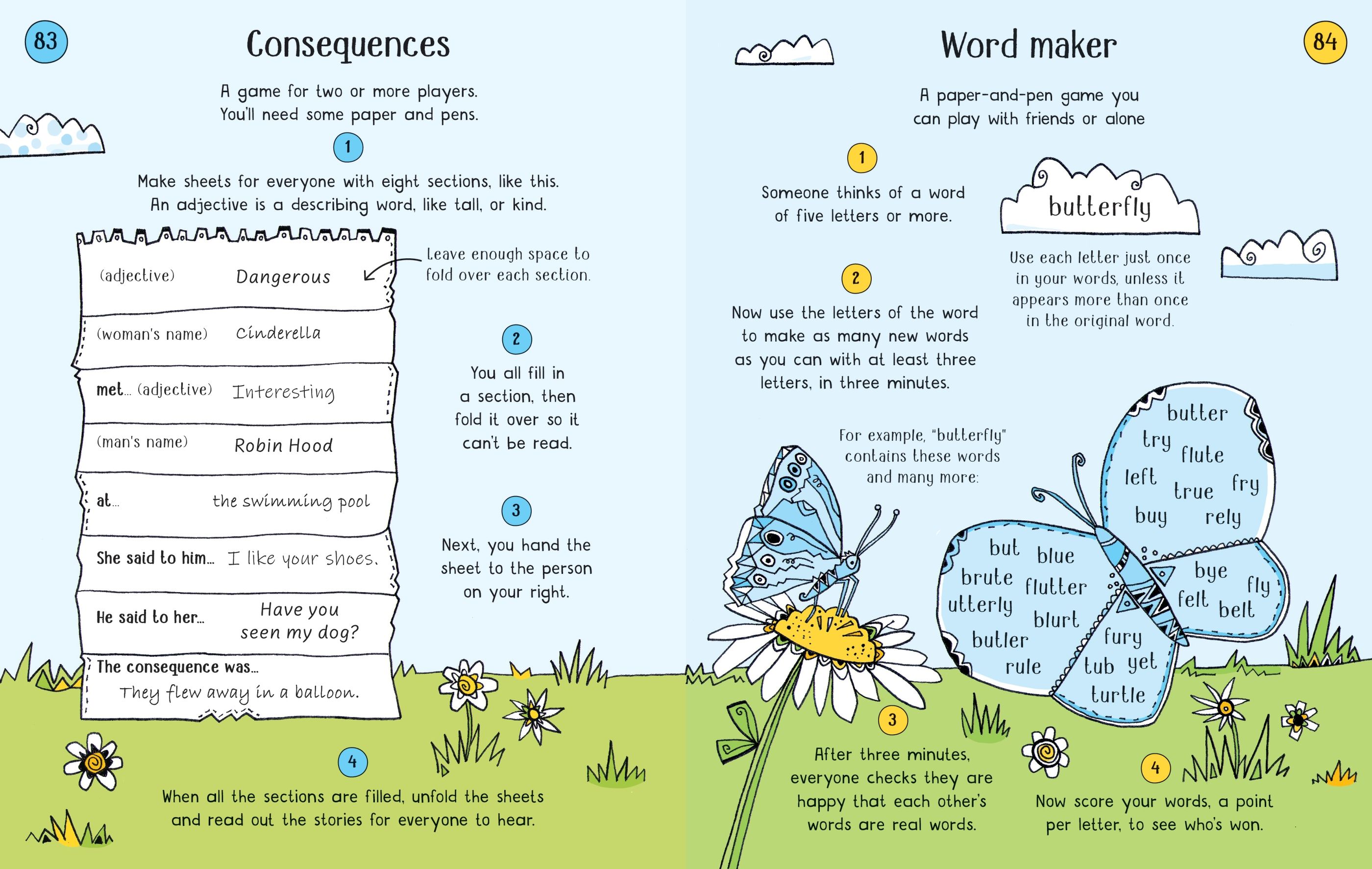 100 Children's Word Puzzles and Games