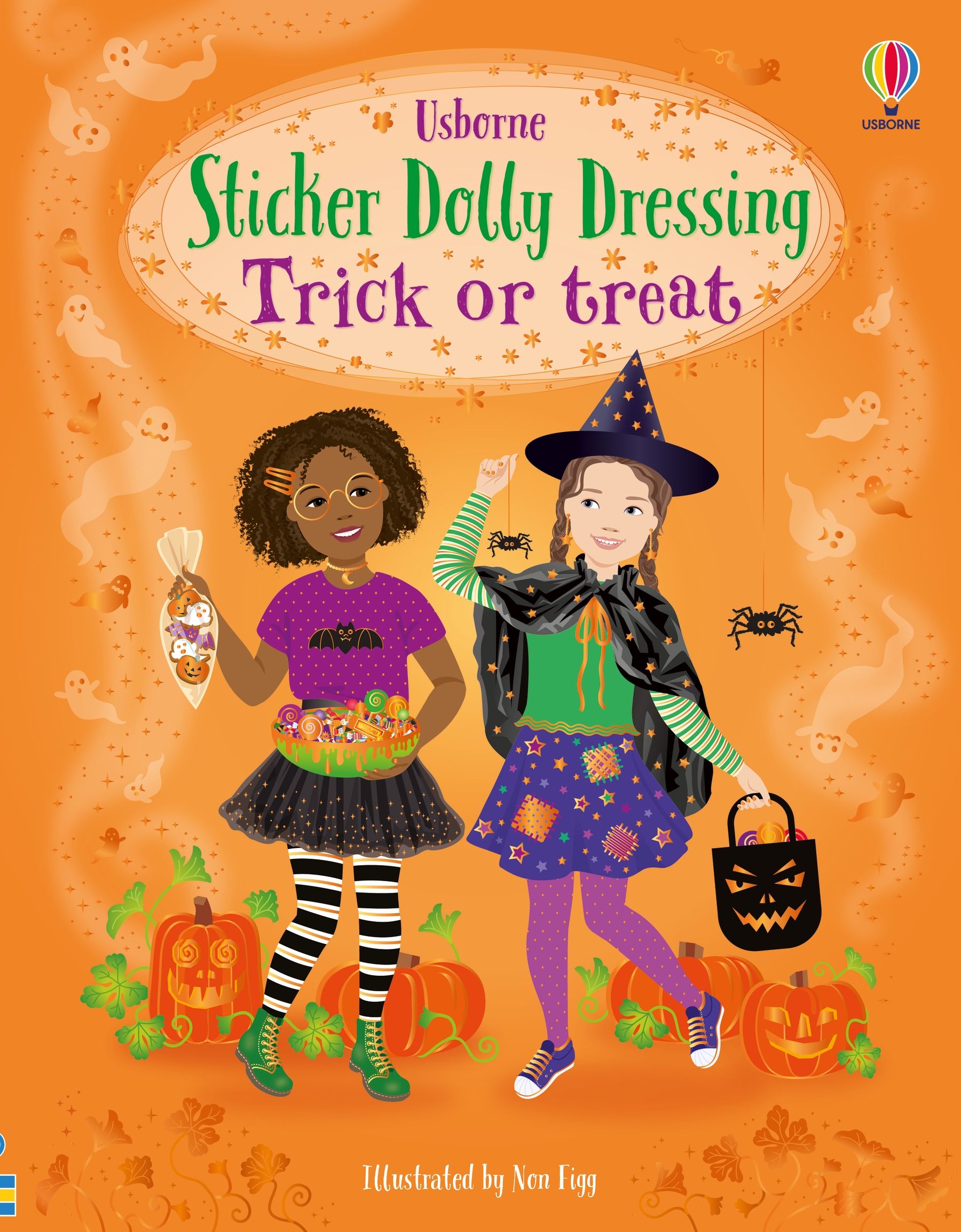 Usborne Sticker Dolly Dressing Trick Or Treat