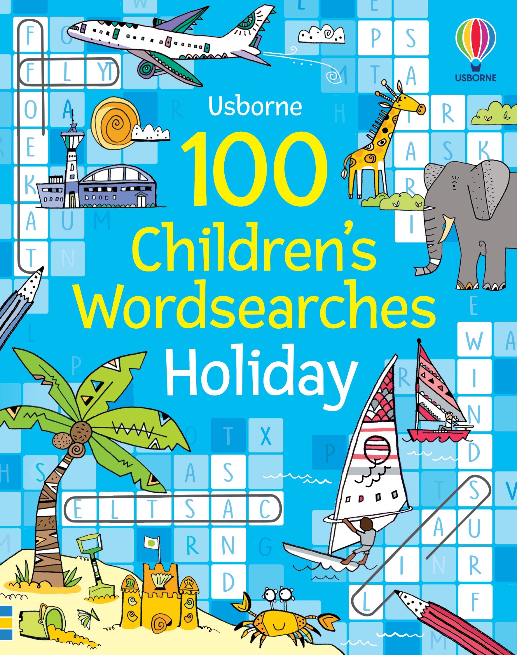Usborne 100 Children's Wordsearches Holiday