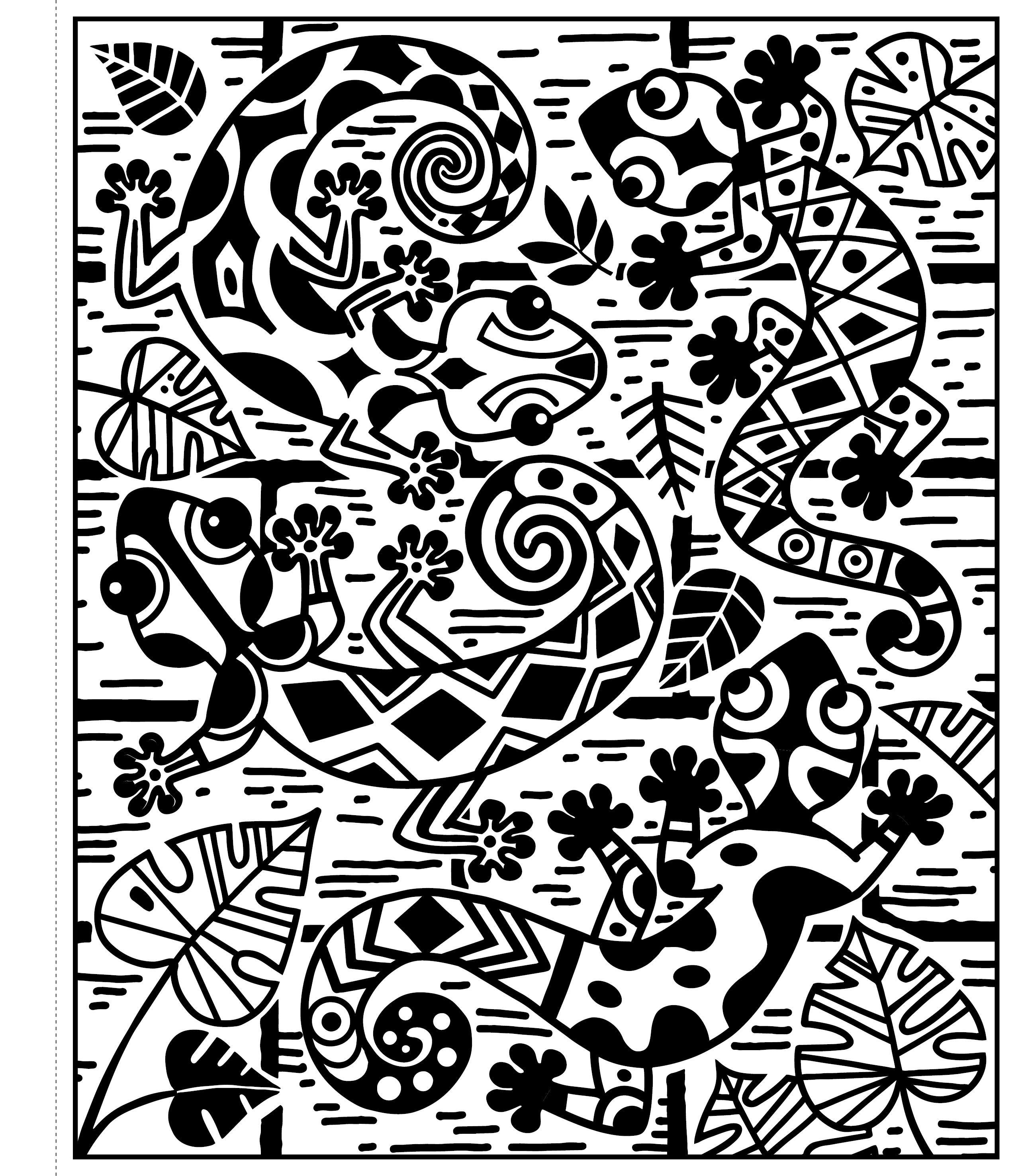 Summer magic painting book