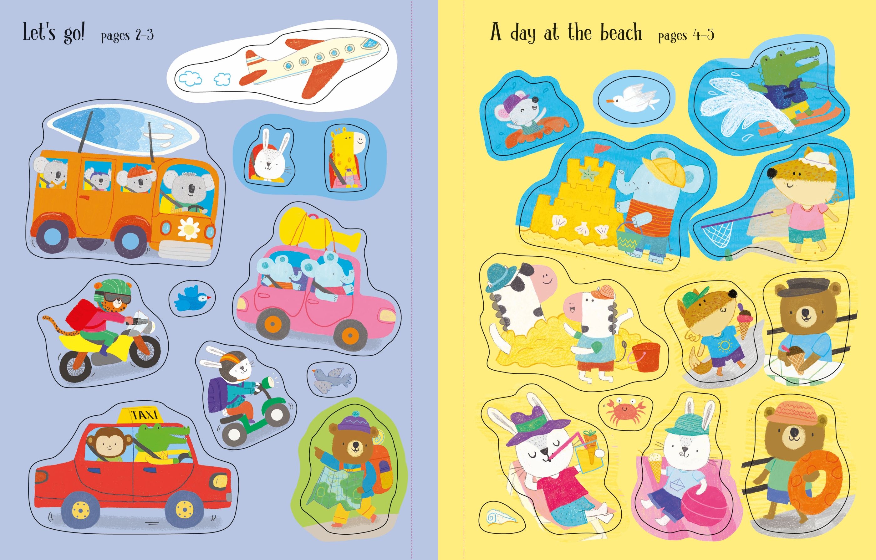 First Sticker Book Holiday