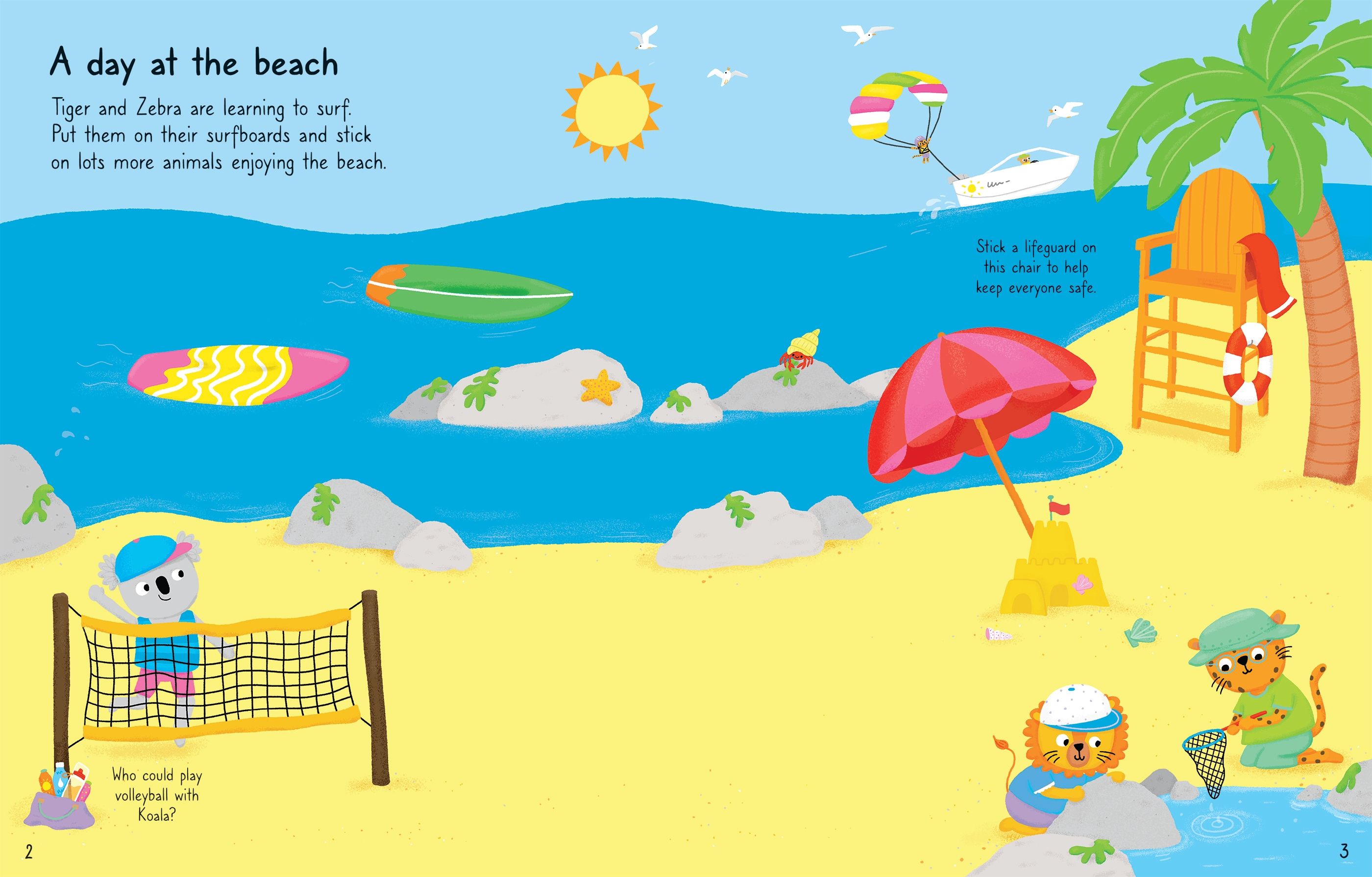 First Sticker Book Summer