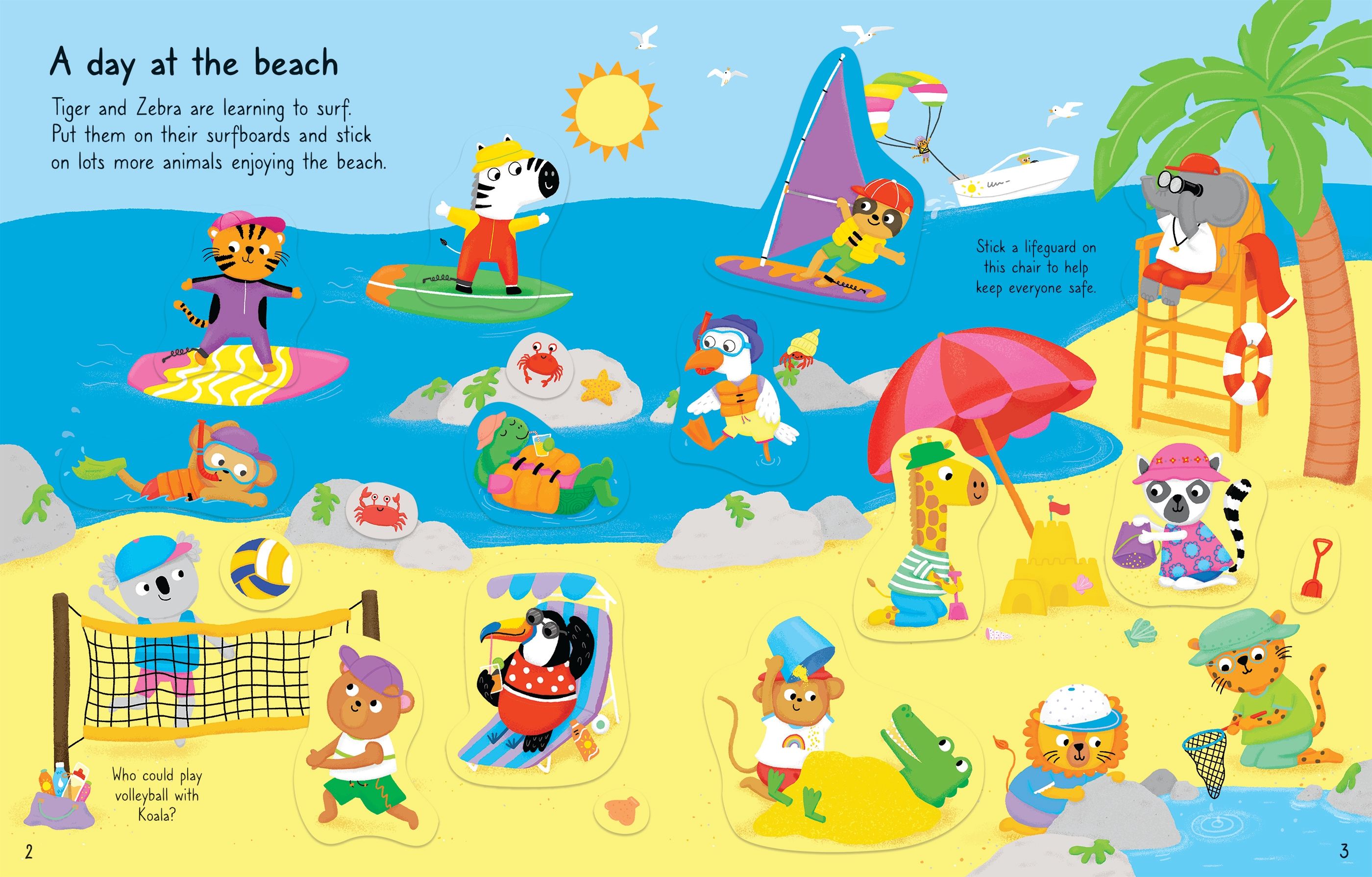 First Sticker Book Summer