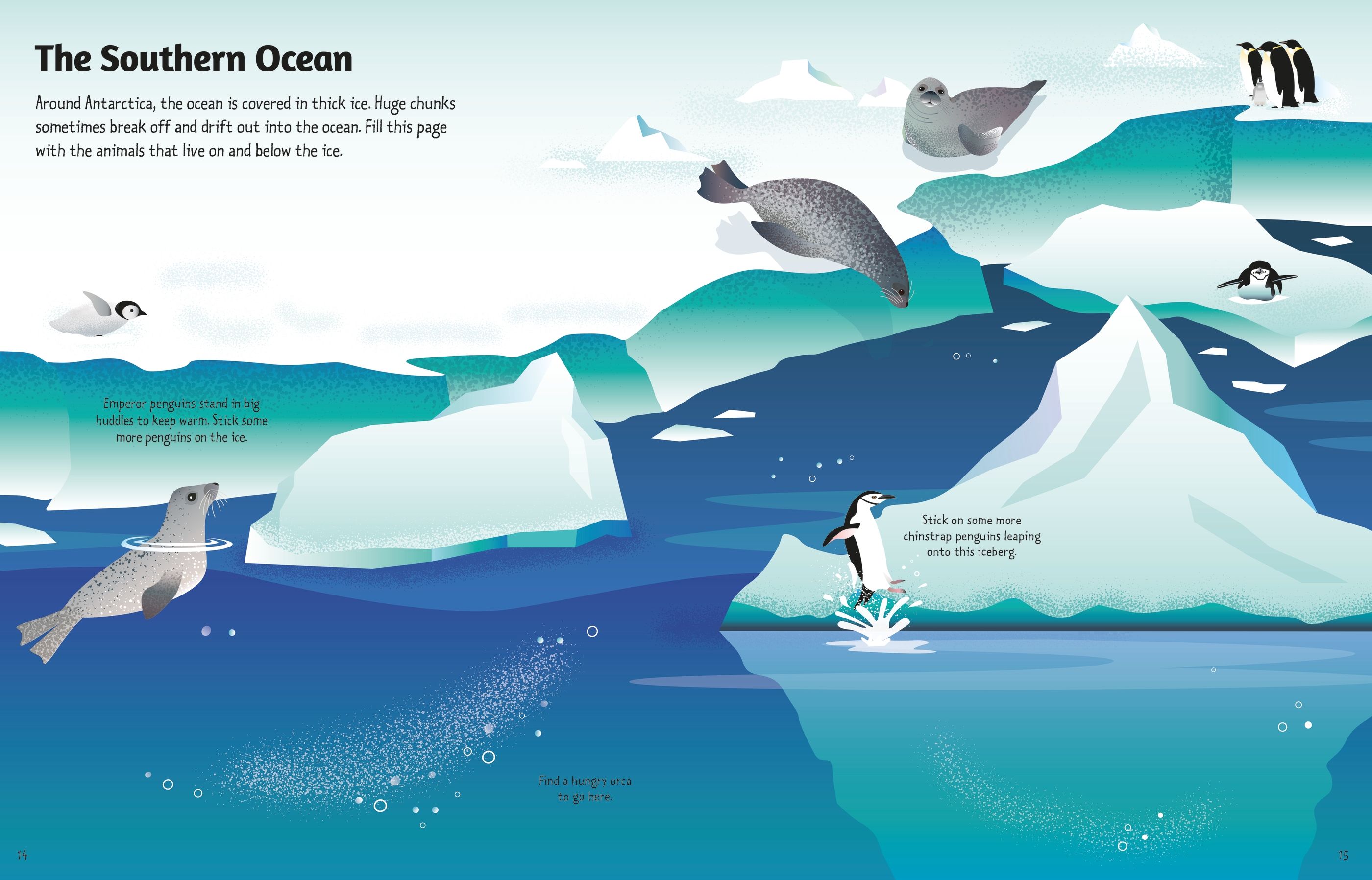 First Sticker Book Oceans