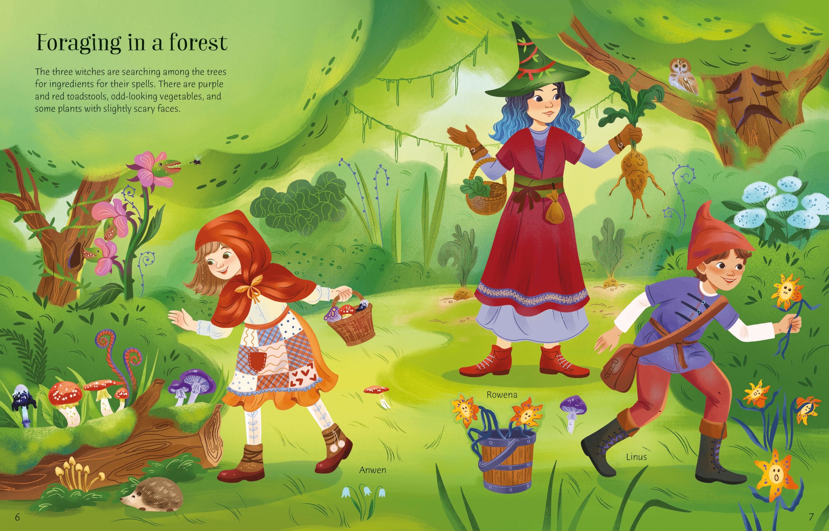 Sticker Dolly Dressing Witches and Wizards