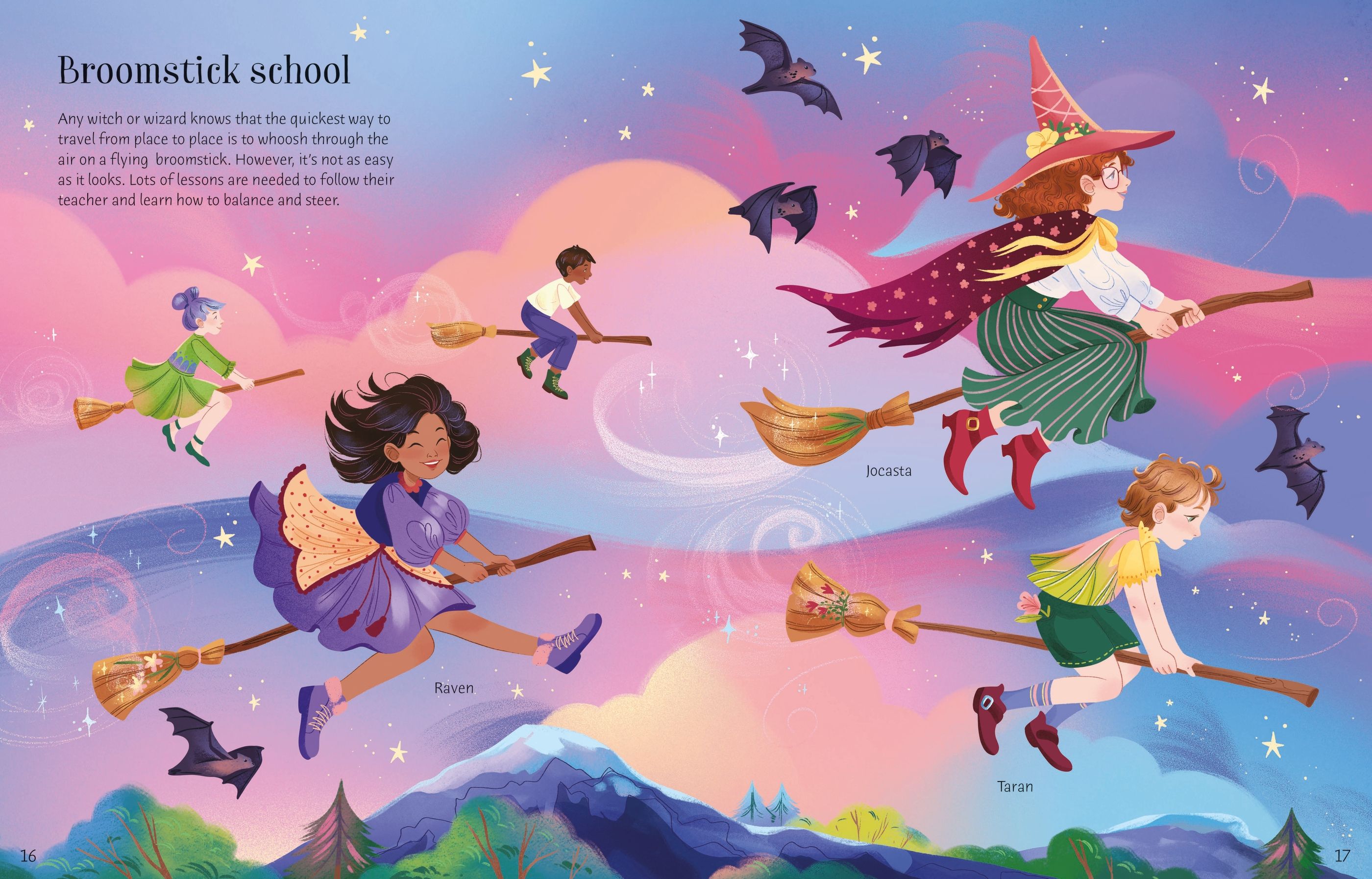 Sticker Dolly Dressing Witches and Wizards