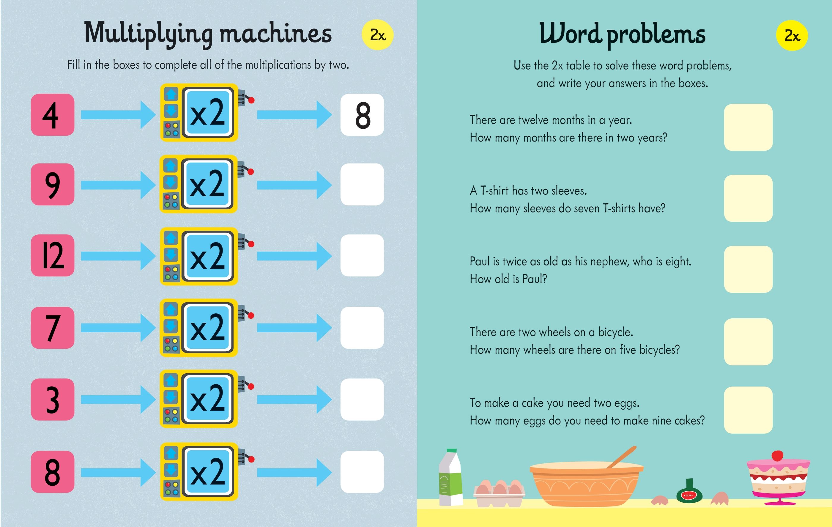 Times Tables Practice Pad
