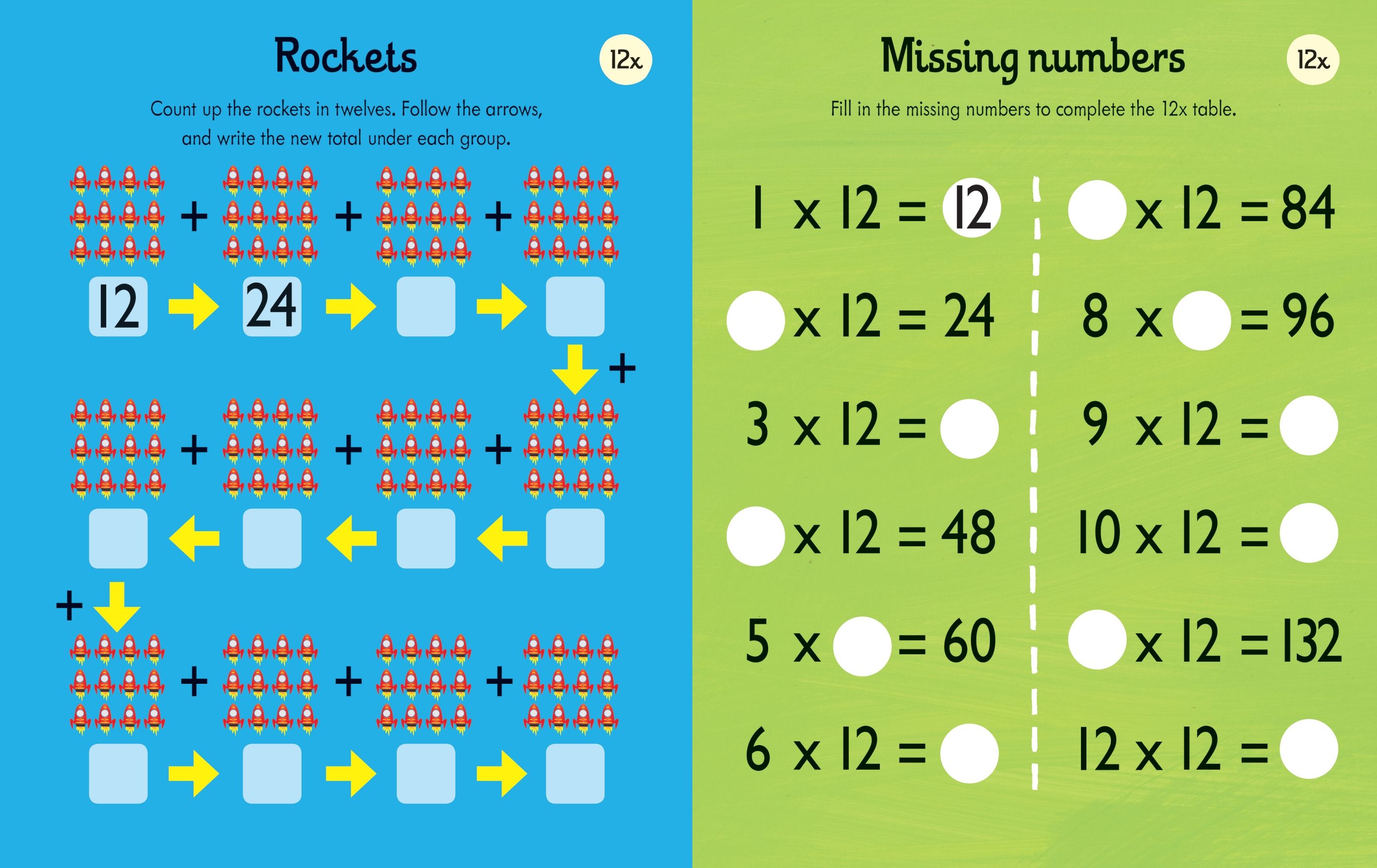 Times Tables Practice Pad