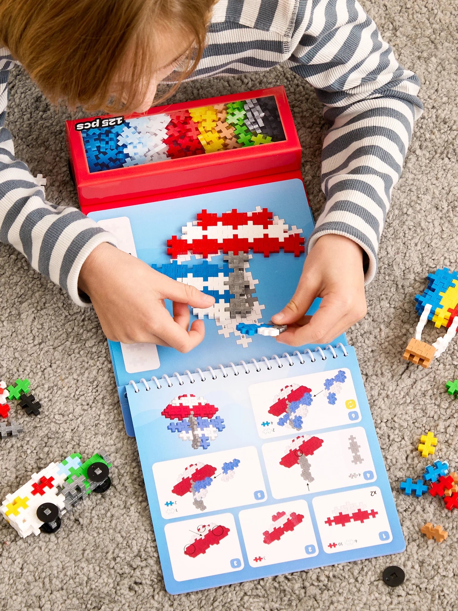 Plus Plus Activity Pad - Transportation