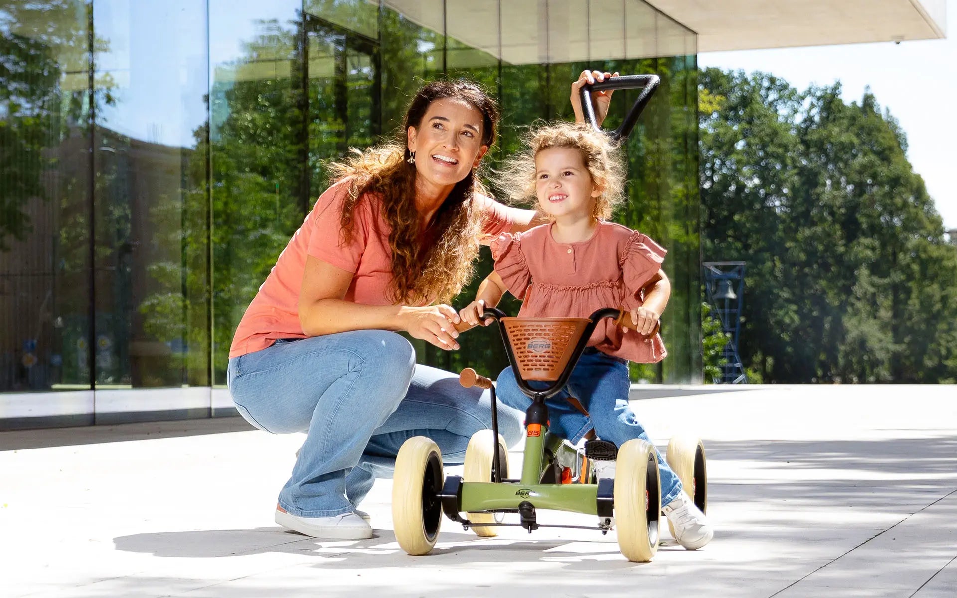 BERG Buzzy Retro 2-in-1 Green