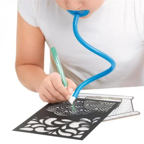 Blow Pen Art