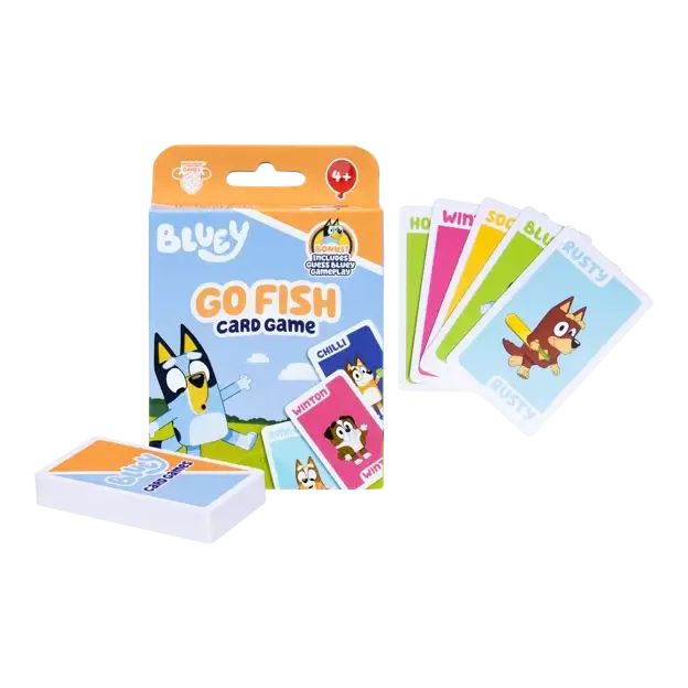 Bluey Card Games