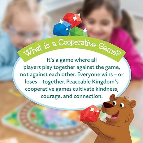 Round the Mountain Cooperative Train Game Peaceable Kingdom