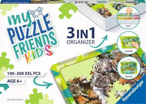 Ravensburger My Puzzle Friends Kids 3 in 1 Organizer