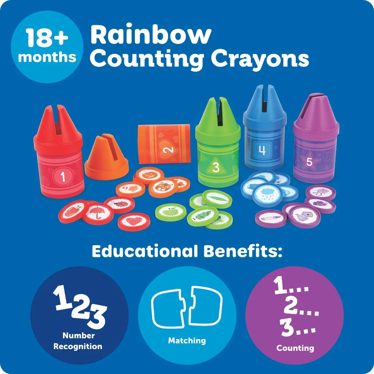 Counting Crayons Sorting Set Learning Resources