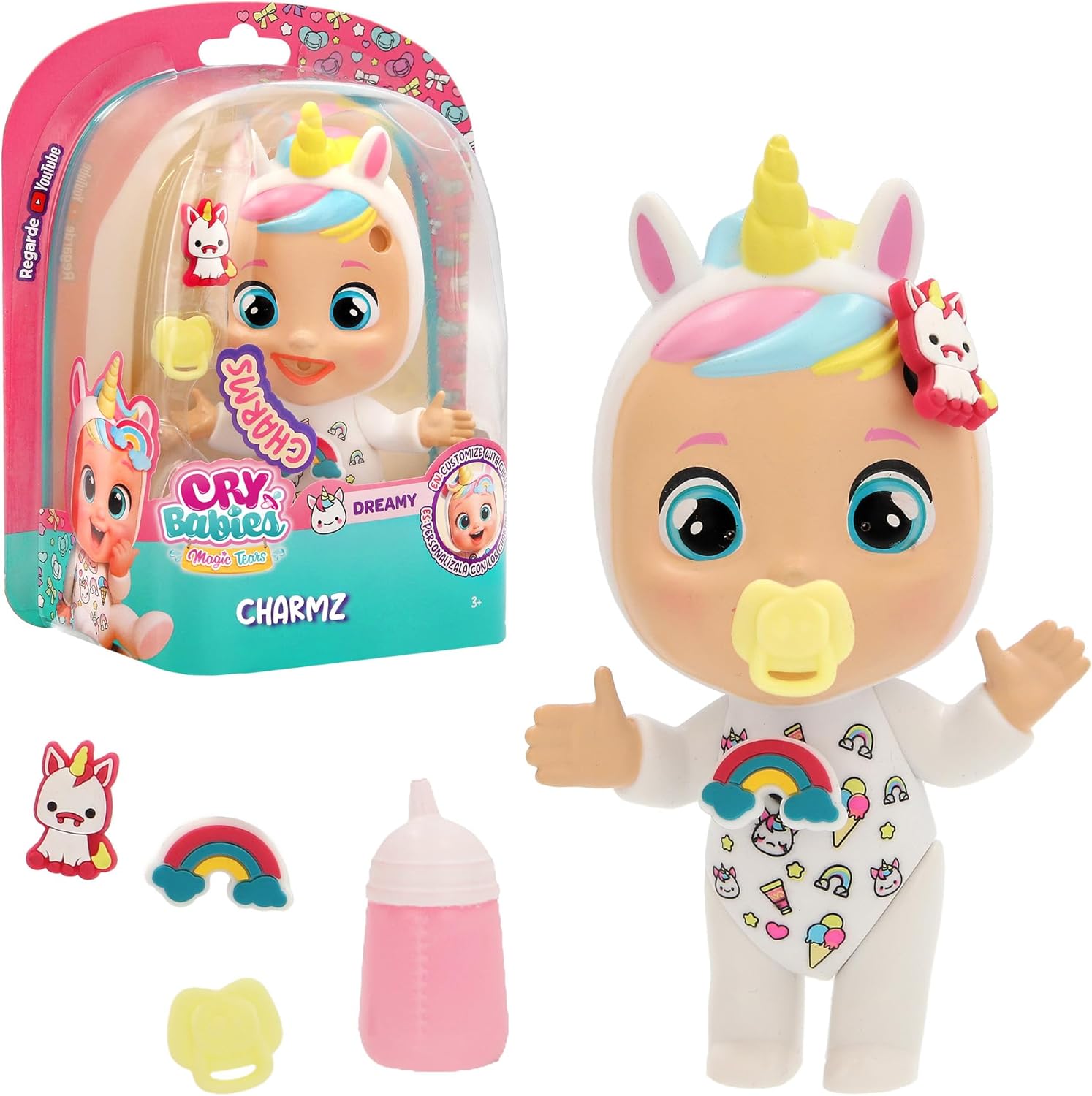 Cry Babies Magic Tears Sparkly Charmz Mini Doll
