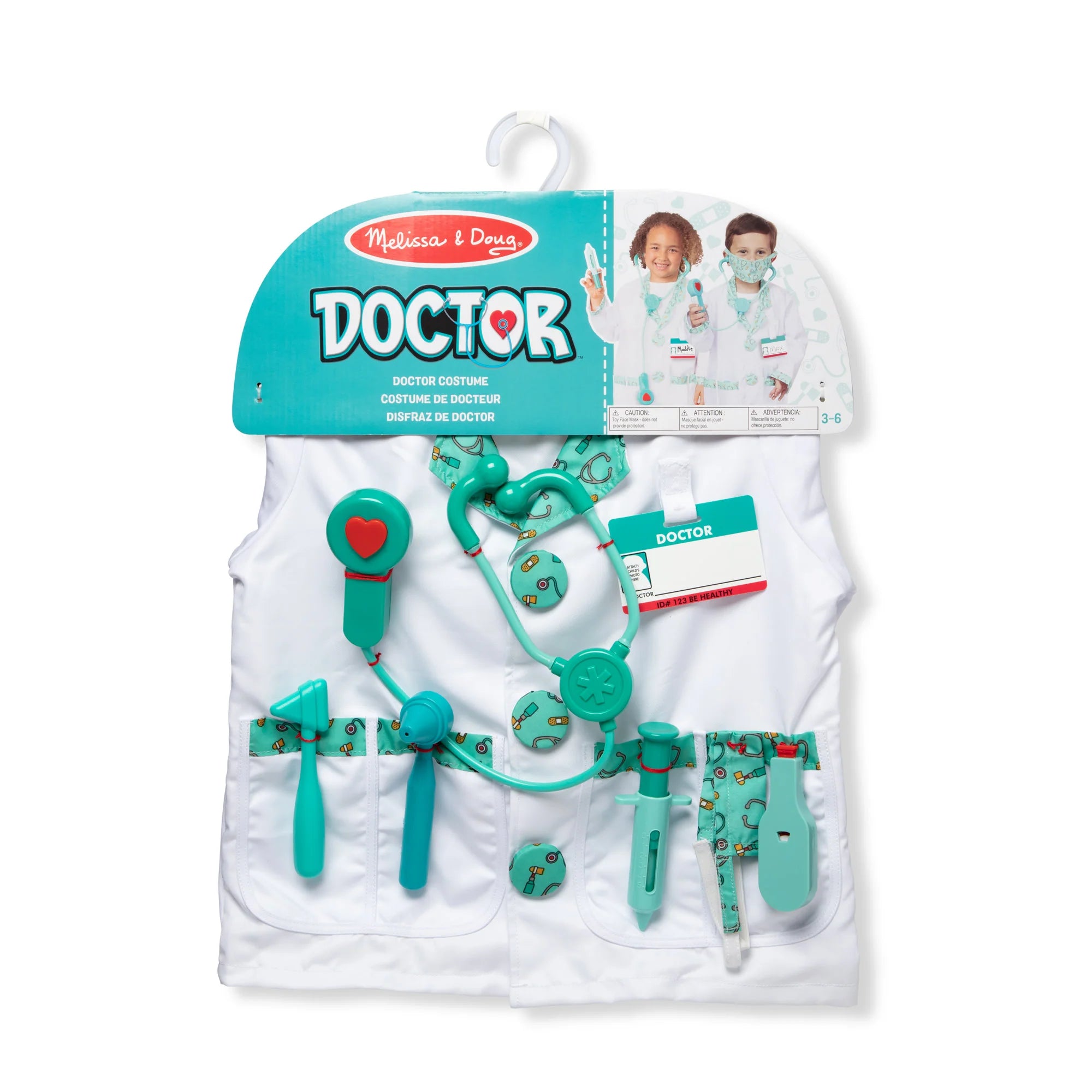 Doctor Costume Role Play Set Melissa and Doug