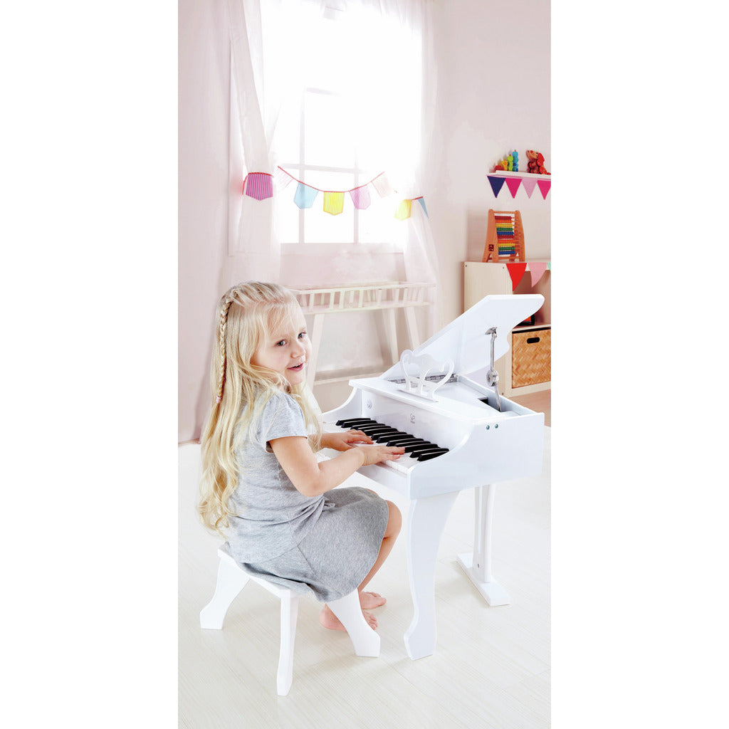 Hape Deluxe Grand Piano - White