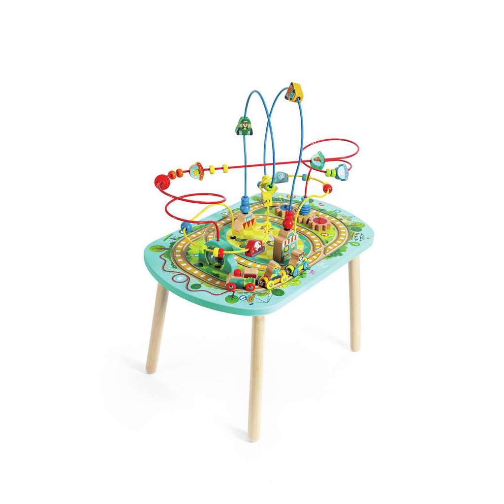 Twisting Railway Maze Table Hape