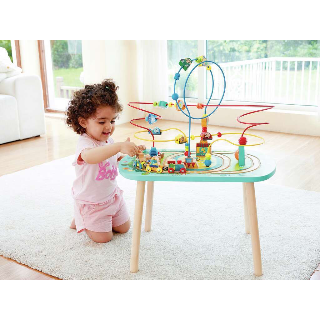 Twisting Railway Maze Table Hape