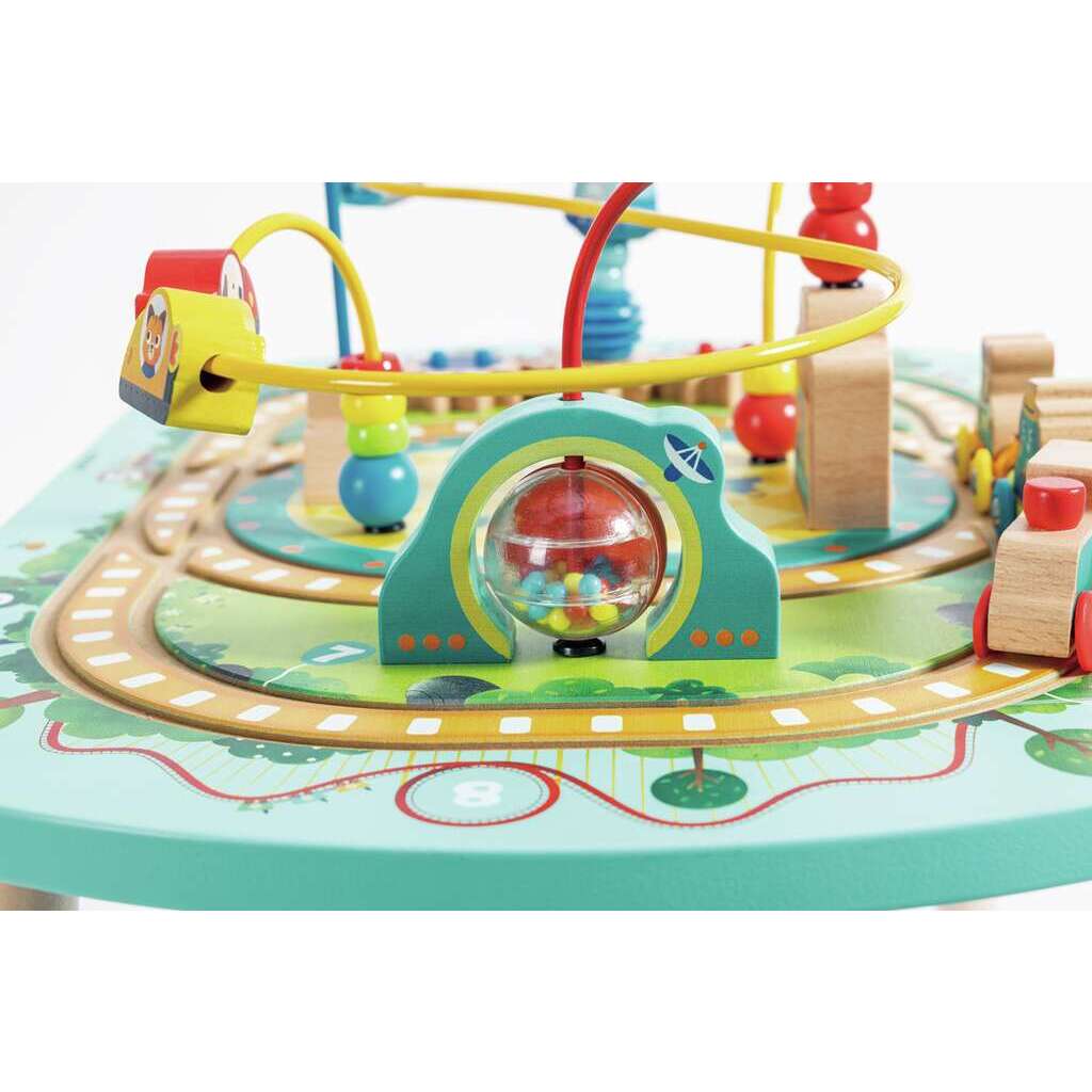 Twisting Railway Maze Table Hape