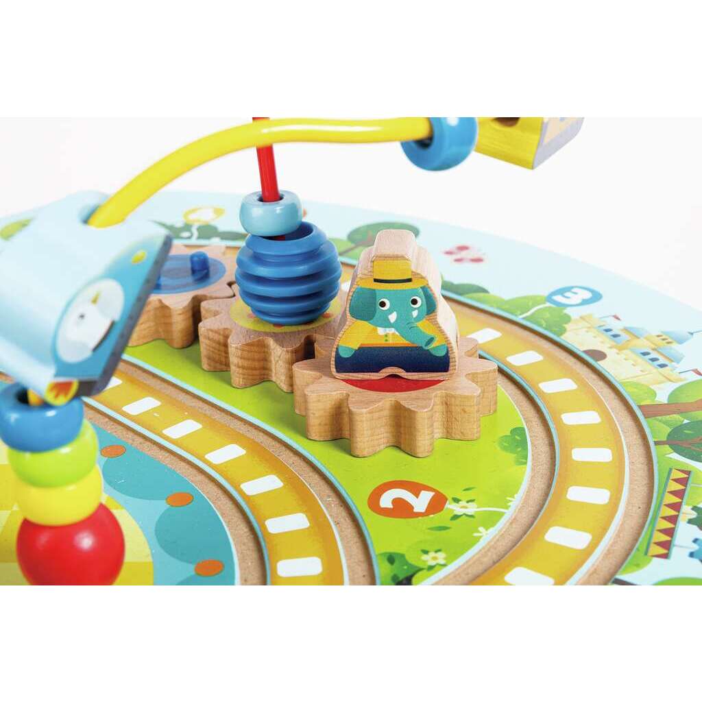 Twisting Railway Maze Table Hape