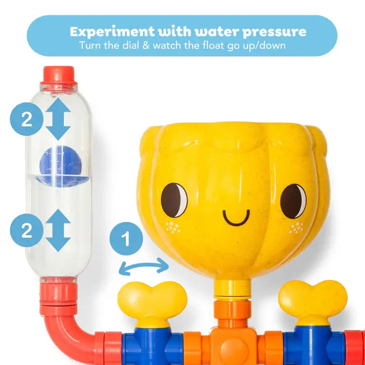 ECO Waterworks Pipeline – Eco-Friendly Water Play & STEAM Bath Toy