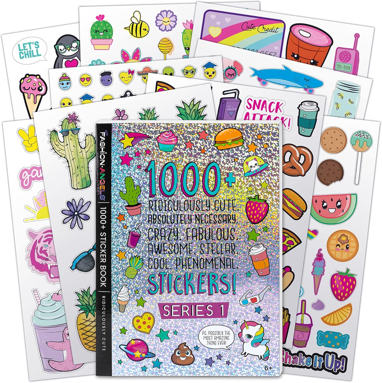 Fashion Angels - 1000+ Ridiculously Cute Stickers