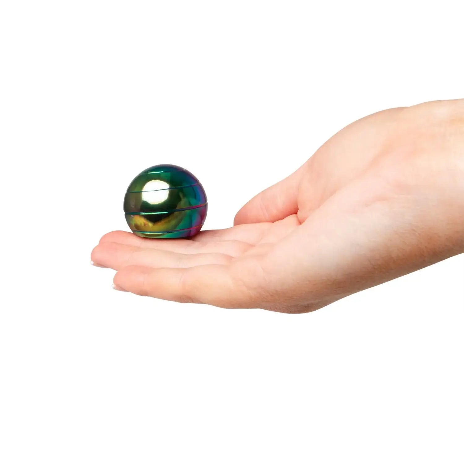Fidgix Spinning Sphere – Metal Sensory Fidget Toy