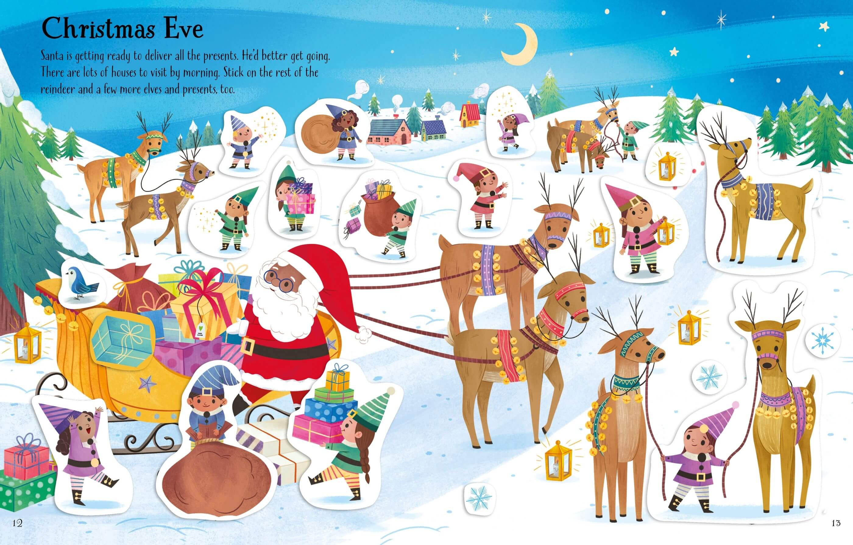 First Sticker Book Christmas